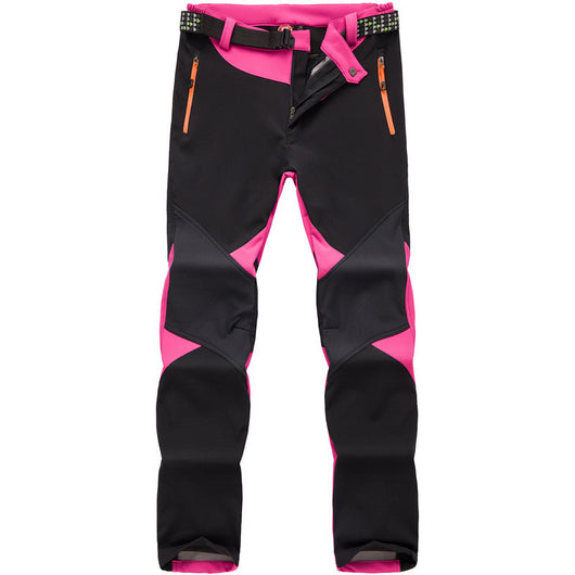 Pantalones de Ciclismo Impermeables para Mujer - Tecnología Softshell Resistente al Viento - Image 9