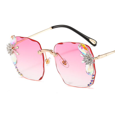 Gafas de Sol Luxury con Cristales Degradados y Detalles en Strass - Image 2