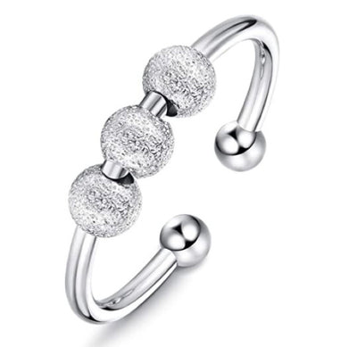 Anillo Giratorio Antiestrés - Joya Relajante para el Día de San Valentín - Image 17