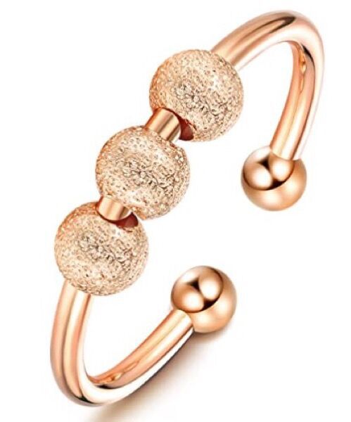 Anillo Giratorio Antiestrés - Joya Relajante para el Día de San Valentín