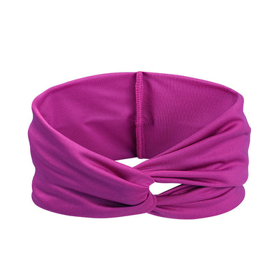 Diadema Deportiva Elástica para Yoga y Fitness - Diseño Cruzado Moderno - Image 14