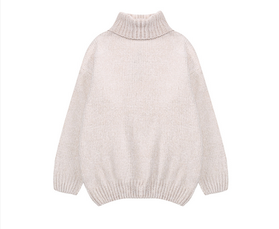 Suéter Chenilla Oversized con Capucha - Estilo Coreano para Otoño e Invierno - Image 14