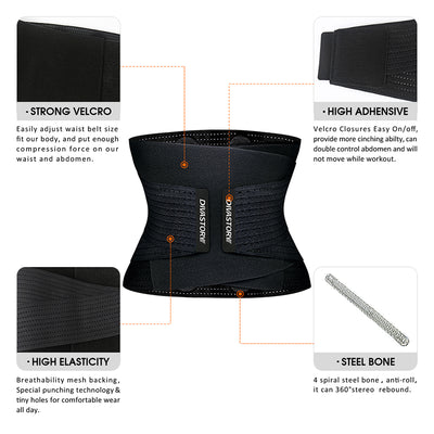 Cinturón de Soporte Lumbar para Entrenamientos de Fuerza y Sentadillas - Image 2