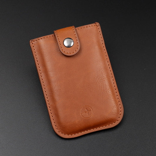 Billetera Porta Tarjetas de Cuero PU con Múltiples Compartimentos - Image 9