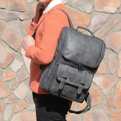 Mochila Universitaria Retro Casual - Estilo College para Estudiantes - Image 8