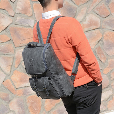 Mochila Universitaria Retro Casual - Estilo College para Estudiantes - Image 17