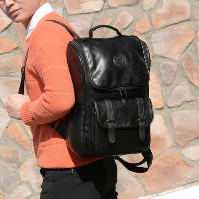 Mochila Universitaria Retro Casual - Estilo College para Estudiantes - Image 29
