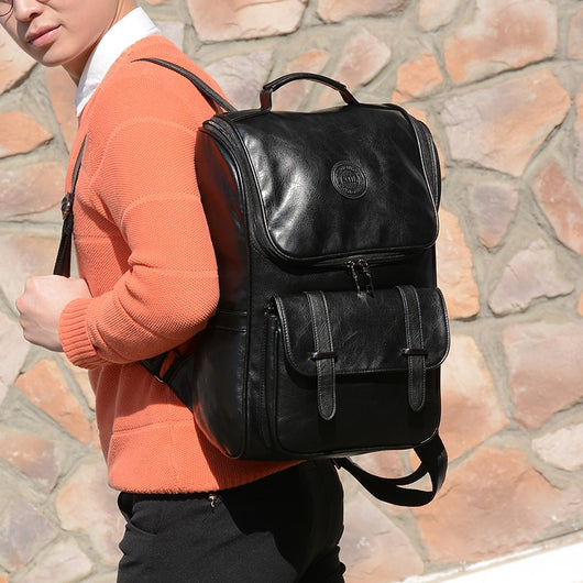 Mochila Universitaria Retro Casual - Estilo College para Estudiantes - Image 6