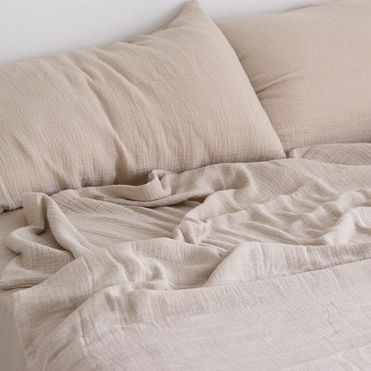 Juego de Sábanas de Algodón 100% para Cama - Cuatro Piezas - Image 14