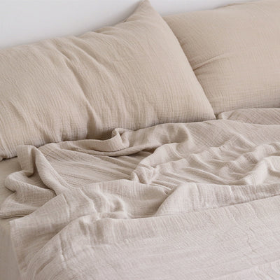 Juego de Sábanas de Algodón 100% para Cama - Cuatro Piezas - Image 5