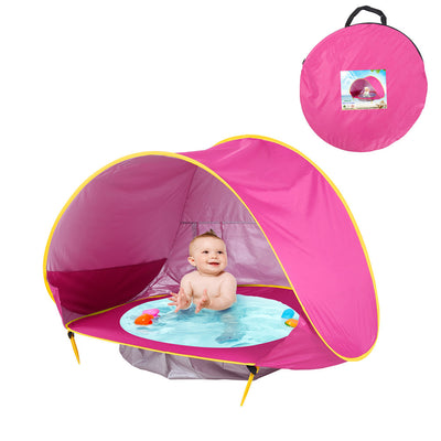 Carpa Portátil para Bebé con Protección UV - Refugio Solar para Playa y Piscina - Image 4