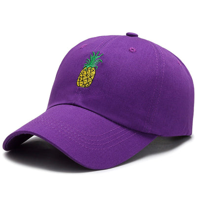 Gorra Snapback Unisex con Estampado de Piña - Ajustable Hip Hop - Image 3