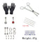Kit Completo de Perforación Corporal 21 Piezas - Joyas Profesionales y Herramientas Desechables