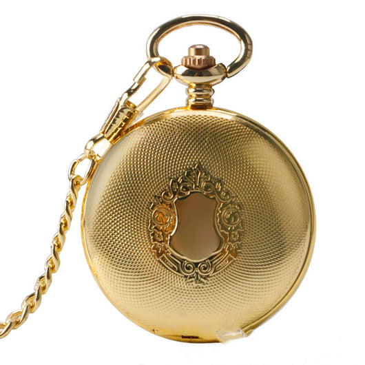 Reloj de Bolsillo Automático Silver Shield - Regalo Clásico Unisex - Image 6