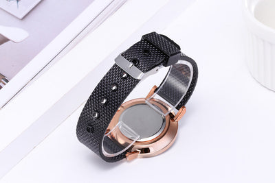 Relojes de Pareja Digitales con Malla Metálica - Diseño Creativo - Image 17