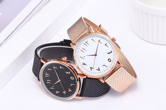 Relojes de Pareja Digitales con Malla Metálica - Diseño Creativo - Image 2