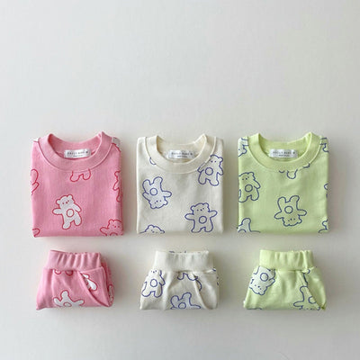 Traje Corto de Osito Adorable para Niños - Image 4