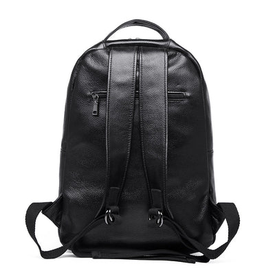 Mochila de Cuero para Hombre con Patrón Casual - Image 6