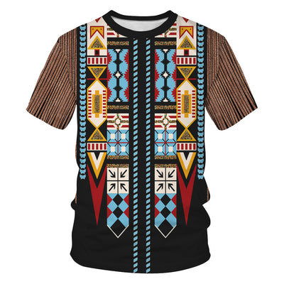 Camiseta Hombre Impresión 3D Paisajes Digitales - Image 6
