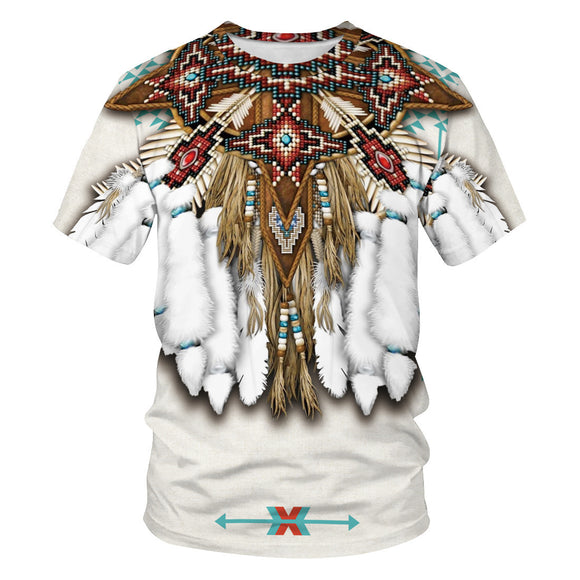 Camiseta Hombre Impresión 3D Paisajes Digitales