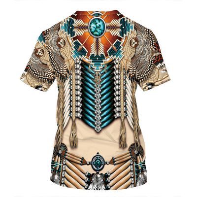 Camiseta Hombre Impresión 3D Paisajes Digitales - Image 4