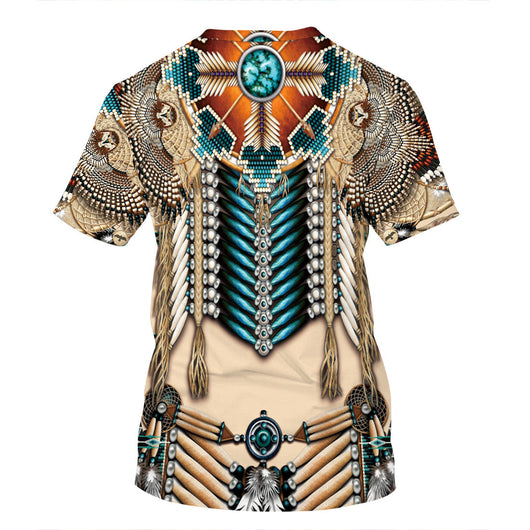 Camiseta Hombre Impresión 3D Paisajes Digitales - Image 4