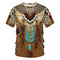 Camiseta Hombre Impresión 3D Paisajes Digitales