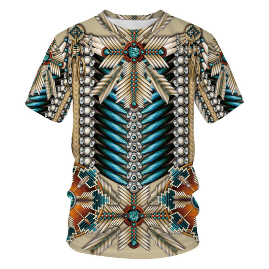 Playera Hombre Impresión 3D Paisaje Digital - Image 10