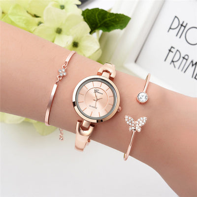 Conjunto de Reloj de Cuarzo y Pulsera de Estilo Creativo - Image 7