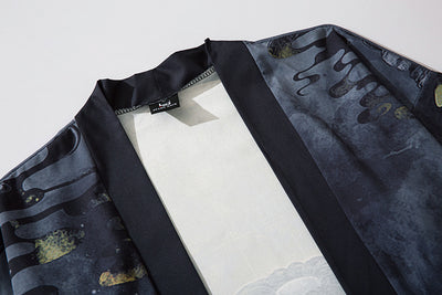 Kimono Cardigan Estilo Demonio Japonés - Chaqueta Vintage Protección Solar Unisex - Image 11