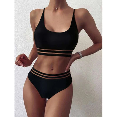 Bikini Cintura Alta con Encaje - Diseño Europeo Elegante - Image 8
