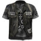 Camiseta Calavera Gótica Estampado Digital - Diseño Europeo Hombre