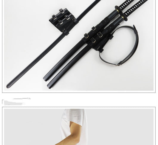 Cinturón de Espada Cosplay Anime con Correa de Cuero PU - Image 7