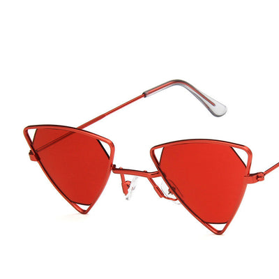Gafas de Sol Retro Triángulo Punk Alloy - Estilo Vintage Gótico Degradado para Hombre y Mujer - Image 11