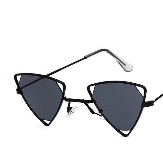 Gafas de Sol Retro Triángulo Punk Alloy - Estilo Vintage Gótico Degradado para Hombre y Mujer - Image 18