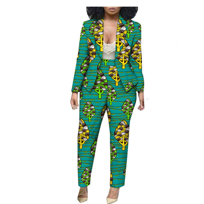 Conjunto Femenino Estampado de Algodón Puro - Talla Grande Casual - Image 17