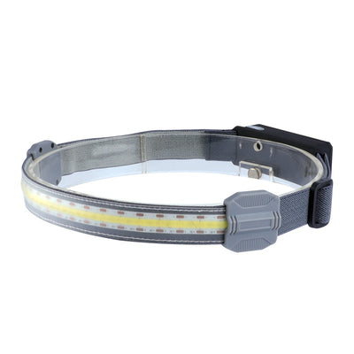 Linterna Frontal LED COB con Batería Recargable y Luz de Advertencia - Image 10