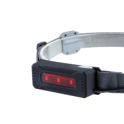 Linterna Frontal LED COB con Batería Recargable y Luz de Advertencia - Image 11