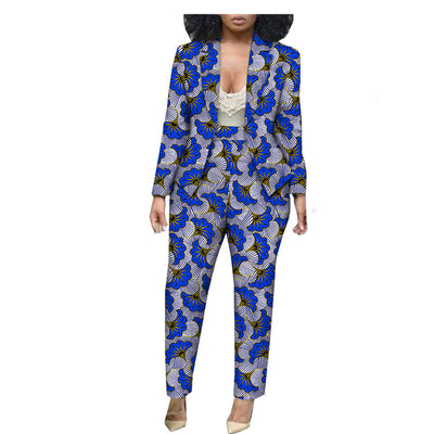 Conjunto Femenino Estampado de Algodón Puro - Talla Grande Casual - Image 7