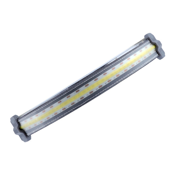 Linterna Frontal LED COB con Batería Recargable y Luz de Advertencia