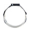 Linterna Frontal LED COB con Batería Recargable y Luz de Advertencia