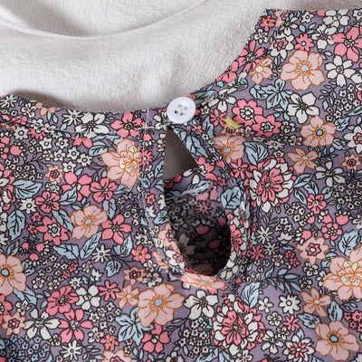 Enterizo Floral sin Mangas para Bebé 0-3 Años - Diseño Triangular Cómodo - Image 31