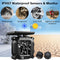 Wireless Tire Pressure Monitor for Motorcycles and Locomotives