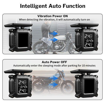 Monitor Inalámbrico de Presión de Neumáticos para Motocicletas y Locomotoras - Image 4
