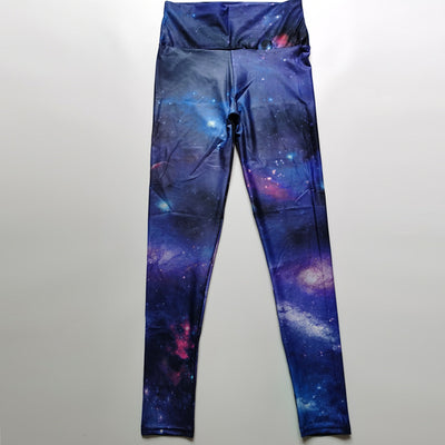 Leggings Deportivos de Cintura Alta con Patrón de Tinta Abstracta y Máxima Elasticidad - Image 18