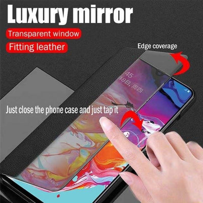 Funda Inteligente Samsung Galaxy A32 5G Tipo Libro Cuero Antigolpes con Ventana - Image 10