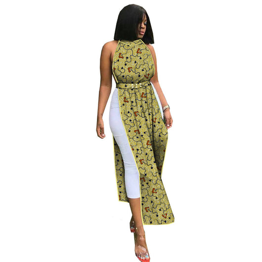 Falda Midi Estilo Africano