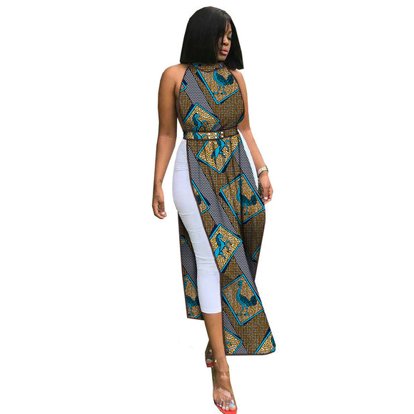 Falda Midi Estilo Africano