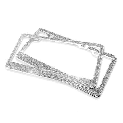 Marco Cromado Diamante para Placas Vehiculares - Image 9