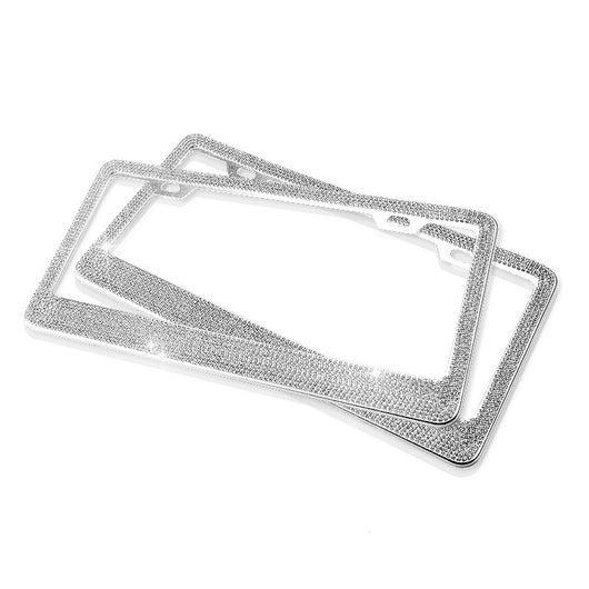 Marco Cromado Diamante para Placas Vehiculares - Image 9
